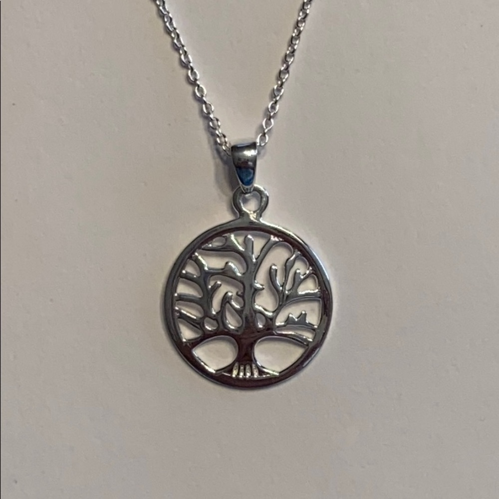 Sterling Silver Tree of Life Necklace